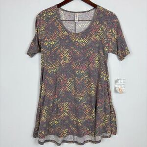 NWT LuLaRoe Perfect T Neon Tribal Print‎ Shirt